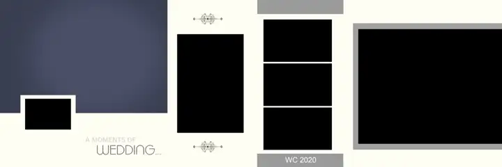 12x36 Indian Wedding Album PSD in Modern Kolam Pattern Style