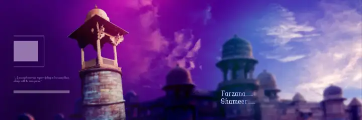 12x36 Karizma Album Background PSD in Dreamy Peacock Art Style
