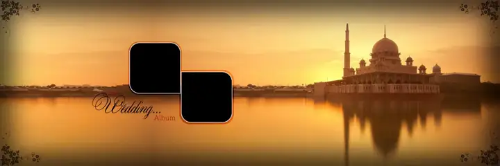 12x36 Karizma Album Background PSD in Soft Pastel Brush Strokes Style