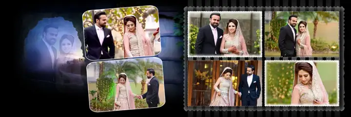 12x36 Karizma Wedding Album PSD in Floral Damask Texture Style