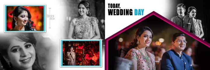 12x36 Pre-Wedding Album PSD in Vibrant Lotus Design Style