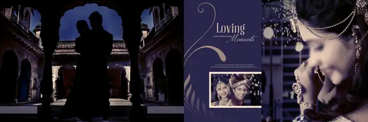 12x36 Wedding Album PSD in Fresh Damask Texture Style