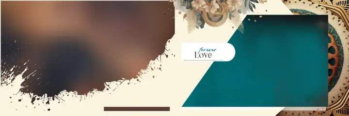 12x36 Wedding Album PSD in Golden Watercolour Splash Style