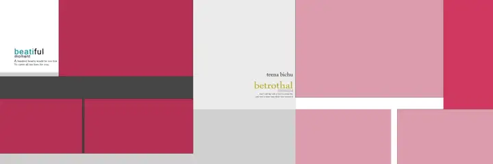 12x36 Wedding Album PSD in Premium Geometric Lines Style