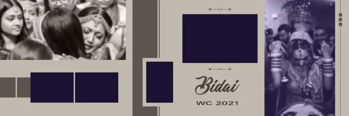 12x36 Wedding Album PSD in Royal Brush Strokes Style