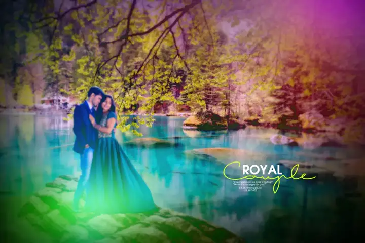 18x24 Album Cover PSD in Vibrant Peacock Art Style
