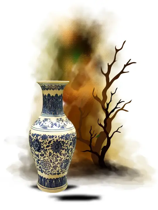 6x8 Studio Background PSD in Graceful Gold Frame Style