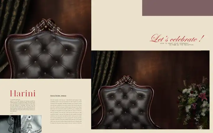 Album Background PSD – Royal Glitter Accents Design