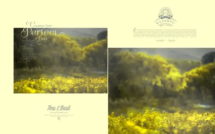 Album Cover PSD – Graceful Rose Petals Design
