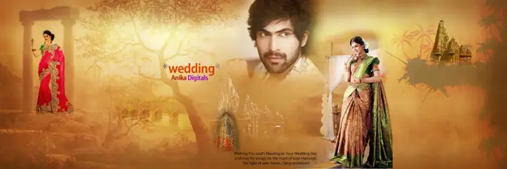 Artistic Album 12x36 PSD for Indian Wedding – Geometric Lines