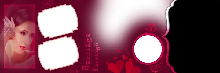 Artistic Christian Wedding Album 12x36 PSD with Lotus Design