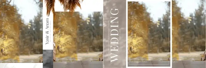 Artistic Wedding Album 12x36 PSD with Royal Arch