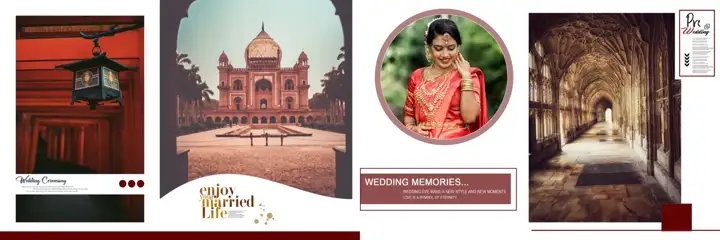 Charming Wedding Album 12x36 PSD – Lotus Design