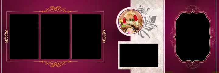 Charming Wedding Album 12x36 PSD – Silk Texture