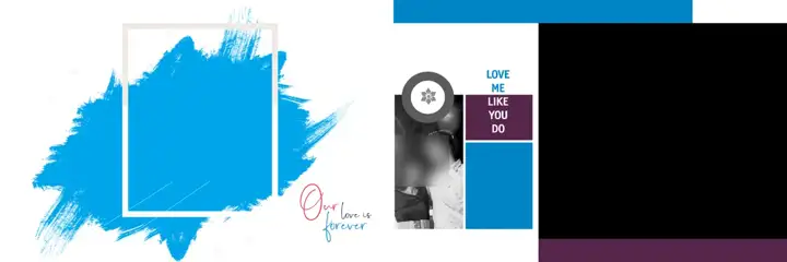 Cinematic Album Background 12x36 PSD – Bokeh Lights