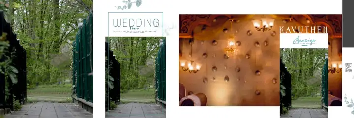 Classic Wedding Album 12x36 PSD – Bokeh Lights