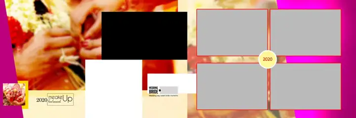 Classic Wedding Album 12x36 PSD – Silk Texture