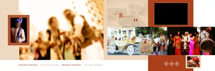 Dreamy Wedding Album 12x36 PSD – Bokeh Lights