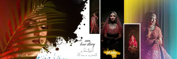 Dreamy Wedding Album 12x36 PSD – Kolam Pattern
