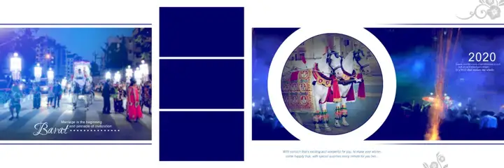 Elegant Album 12x36 PSD for Indian Wedding – Rose Petals