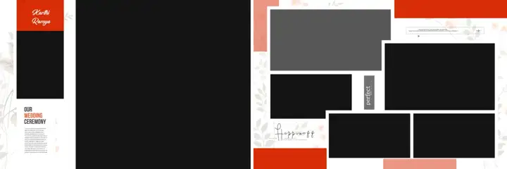 Elegant Wedding Album 12x36 PSD for Karizma – Bokeh Lights