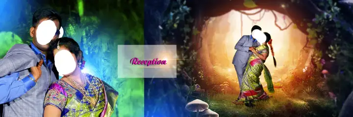 Engagement Album Cover 12x36 PSD – Artistic Peacock Art Design