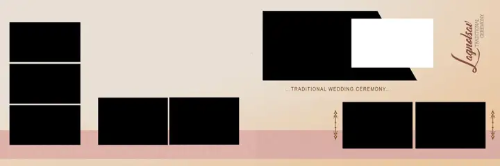 Free Artistic Indian Wedding Album 12x36 PSD – Mandala Art