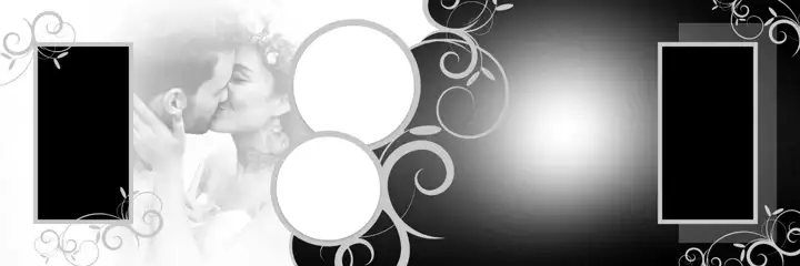Free Bright Wedding Album 12x36 PSD – Rose Petals