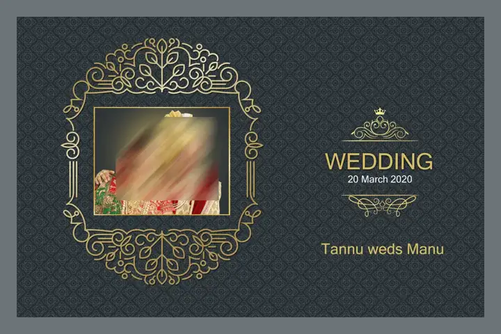 Free Charming Album Cover PSD – Lace Ornaments