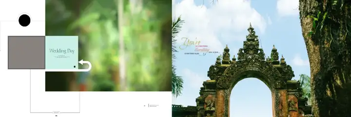 Free Cinematic Wedding Album Background 12x36 PSD – Silk Texture