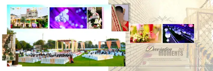 Free Classic Karizma Wedding Album 12x36 PSD – Pastel Clouds