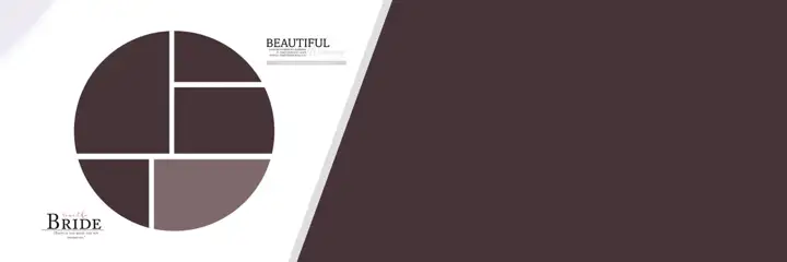 Free Classic Wedding Album 12x36 PSD – Gold Frame