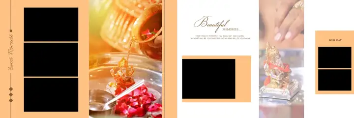 Free Dreamy Wedding Album 12x36 PSD – Mandala Art