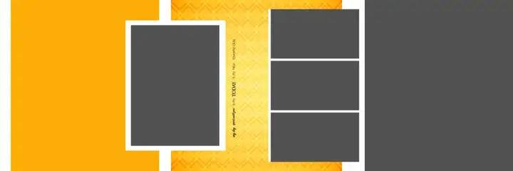 Free Elegant Haldi Wedding Album 12x36 PSD – Rose Petals
