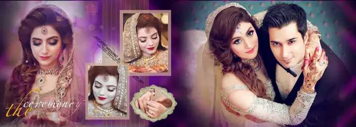 Free Fresh Wedding Album 10x28 PSD – Pastel Clouds