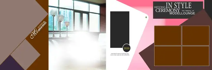 Free Fresh Wedding Album 12x36 PSD – Royal Arch