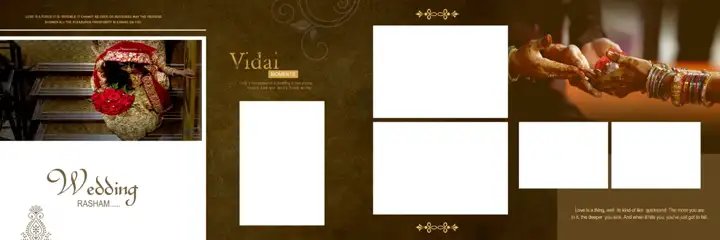 Free Graceful Karizma Wedding Album 12x36 PSD – Mandala Art