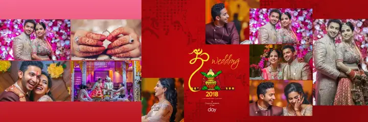 Free Modern Indian Wedding Album 12x36 PSD – Peacock Art