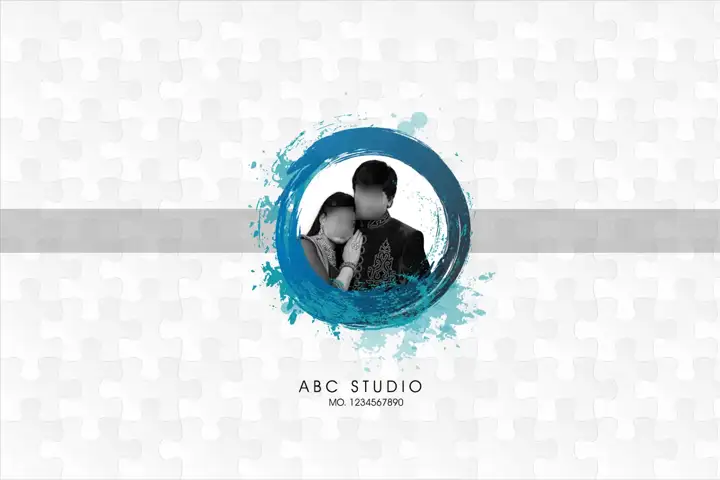 Free Ornate Wedding Album Cover 12x18 PSD – Glitter Accents