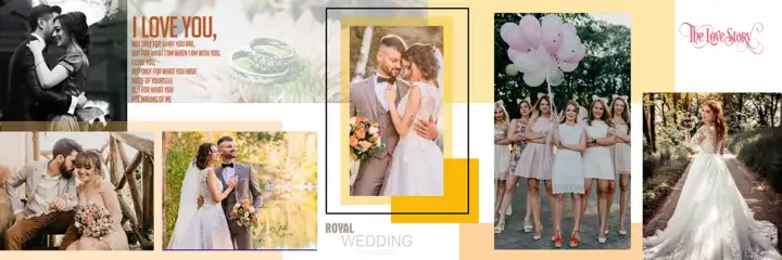 Free Premium Wedding Album 12x36 PSD – Silk Texture