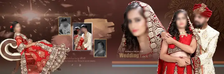 Free Regal Indian Wedding Album 6x18 PSD – Brush Strokes
