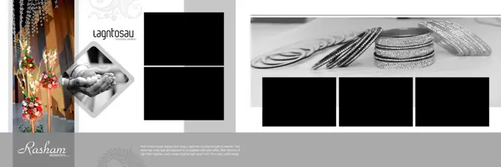 Free Royal Wedding Album 12x36 PSD – Bokeh Lights