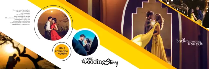 Free Timeless Pre-Wedding Album 12x36 PSD – Mandala Art