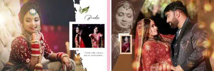 Free Traditional Wedding Album 12x36 PSD – Kolam Pattern