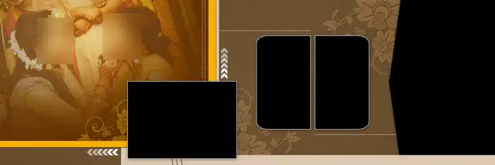 Free Traditional Wedding Album 12x36 PSD – Peacock Art