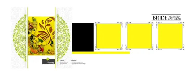 Fresh Bokeh Lights Photo Album 12x30 PSD
