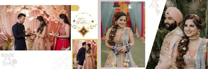 Fresh Wedding Album 12x36 PSD with Mandala Art