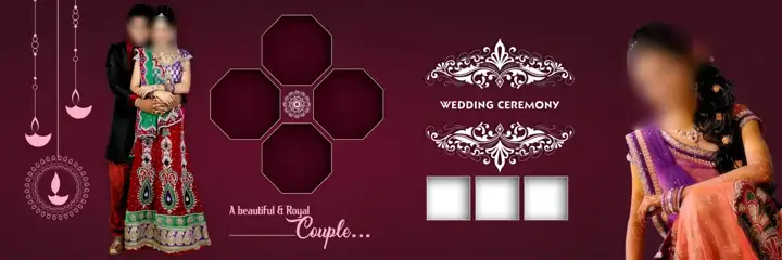 Fresh Wedding Album 12x36 PSD with Royal Arch