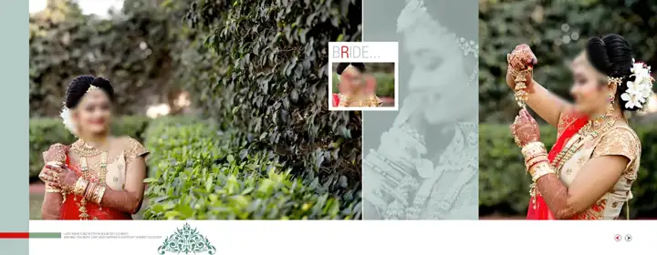 Graceful Album 14x36 PSD for Indian Wedding – Damask Texture