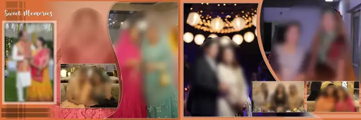 Grand Wedding Album 12x36 PSD – Bokeh Lights